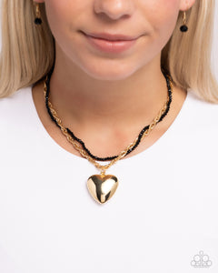 Falling Slowly - Gold Necklace