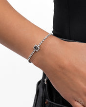 Load image into Gallery viewer, Draped in Dazzle - Silver Bracelet