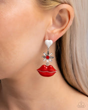 Load image into Gallery viewer, Let Me Kiss You - Red Earrings