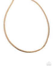 Load image into Gallery viewer, CURB the Peace - Gold Necklace
