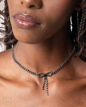 Load image into Gallery viewer, Complete Look - Black Rhinestone Necklace and Bracelet