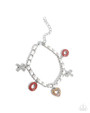Load image into Gallery viewer, Complete Look: XOXO Red Earrings and Bracelet