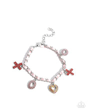 Load image into Gallery viewer, Complete Look: Multi XOXO Bracelet and Earrings