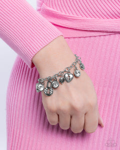 Complete Look: Charms Silver Necklace and Bracelet