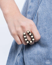 Load image into Gallery viewer, Complete Look: White Stone Earrings and Ring