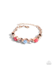 Load image into Gallery viewer, Complete Look: Multi Rose Gold Hoops and Bracelet