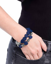 Load image into Gallery viewer, Complete Look: Blue Necklace and Bracelet Set
