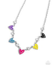 Load image into Gallery viewer, Complete Look - Multi Hearts Necklace and Bracelet