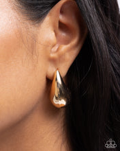Load image into Gallery viewer, Raindrop Reveal - Gold Earrings