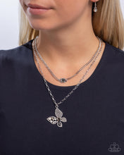 Load image into Gallery viewer, Hovering Headline - Silver Necklace