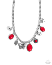 Load image into Gallery viewer, Garden Center - Red Necklace