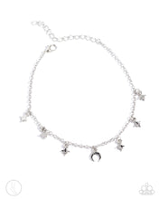 Load image into Gallery viewer, Stargazing Night - Silver Anklet
