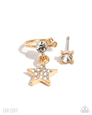 Cosmic Cool - Gold Earrings