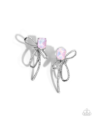 Positively Radiant - Pink Earrings