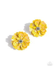 Load image into Gallery viewer, Growth Rate - Yellow Earrings