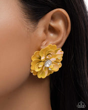 Load image into Gallery viewer, Growth Rate - Yellow Earrings