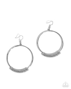 Sassy Story - White Earrings