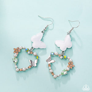 Flirty Flight - Green Earrings