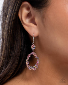Poppin Pizzazz - Pink Earrings