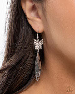 Fairy Dust - White Earrings