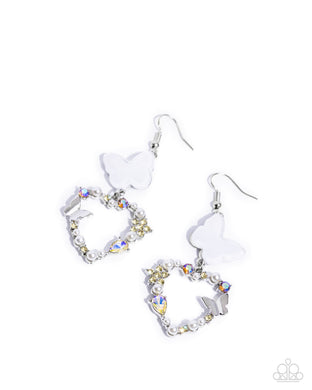 Flirty Flight - Yellow Earrings