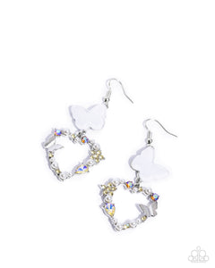 Flirty Flight - Yellow Earrings
