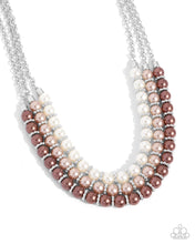 Load image into Gallery viewer, Promising Promenade - Brown Necklace