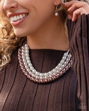 Load image into Gallery viewer, Promising Promenade - Brown Necklace