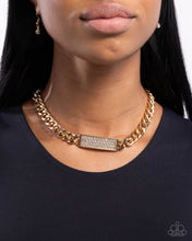 Load image into Gallery viewer, Rockstar Radiance - Gold Necklace