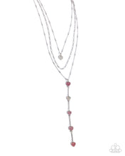 Load image into Gallery viewer, Valiant Valentine - Pink Necklace