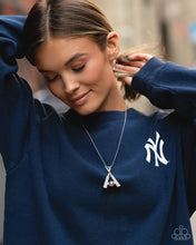 Load image into Gallery viewer, Play Ball! - White Necklace