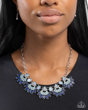 Load image into Gallery viewer, Flawless Fringe - Blue Necklace