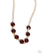 Load image into Gallery viewer, Drowning in Dazzle - Brown Necklace