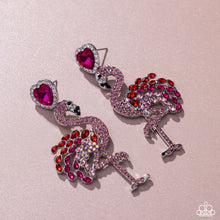 Load image into Gallery viewer, Flamingo Freestyle - Pink Earrings
