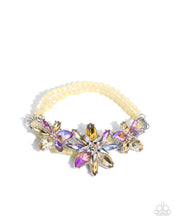 Load image into Gallery viewer, Complete Look: UV Shimmer Yellow Necklace and Bracelet