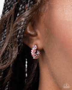 Complete Look: Iridescent Pink Earring and cuff