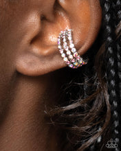 Load image into Gallery viewer, Complete Look: Iridescent Pink Earring and cuff