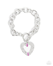 Load image into Gallery viewer, Complete Look - Pink Heart Bracelet and Necklace