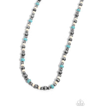 Load image into Gallery viewer, Complete Look - Blue and White Navajo Pearls - Necklace and Bracelet