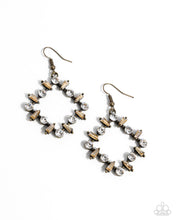 Load image into Gallery viewer, Pampered Promise - Brass Earrings