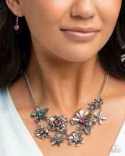 Load image into Gallery viewer, Complete Look - Floral Multi Necklace and Bracelet