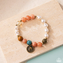 Load image into Gallery viewer, Chic Currency - Orange Brass Bracelet