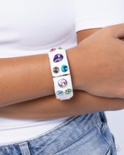 Load image into Gallery viewer, Planned Polka Dots - White Bracelet