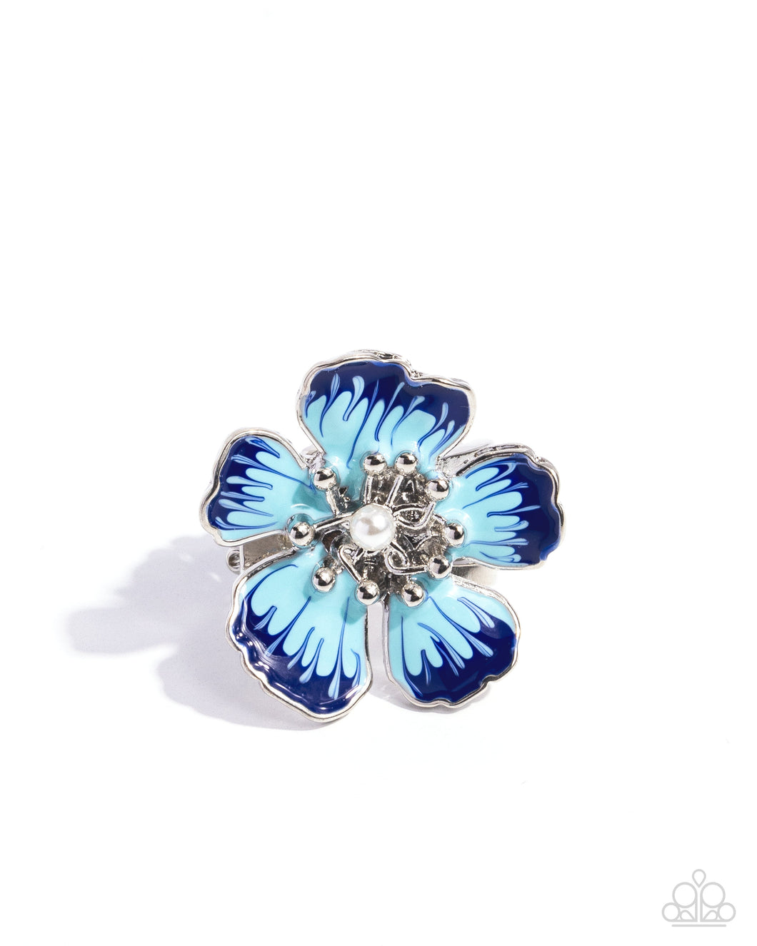 Floral Fit - Blue Ring