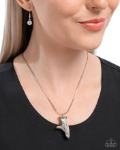 Load image into Gallery viewer, Sneaker Shimmer - White Necklace