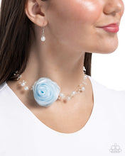 Load image into Gallery viewer, Delicate Debutante - Blue Necklace