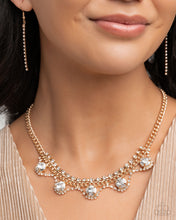 Load image into Gallery viewer, Complete Look - Gold Necklace and Earrings Set