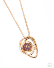 Load image into Gallery viewer, Abstract Advance - Purple Necklace