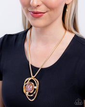 Load image into Gallery viewer, Abstract Advance - Purple Necklace