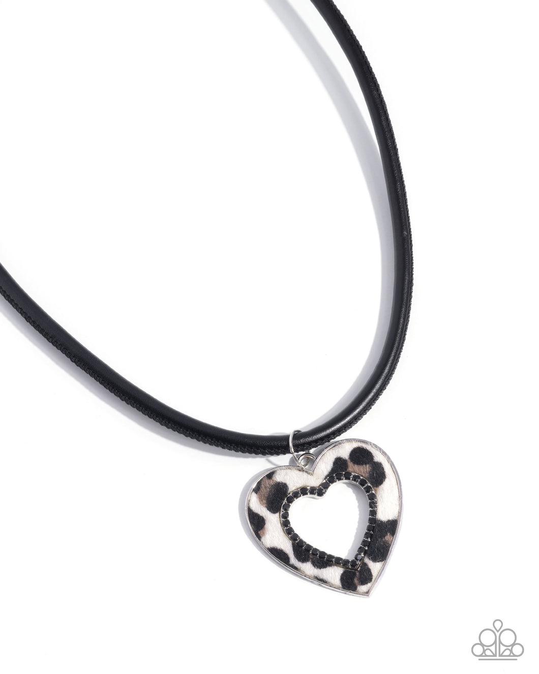 Ferocious Flirt - Black Necklace